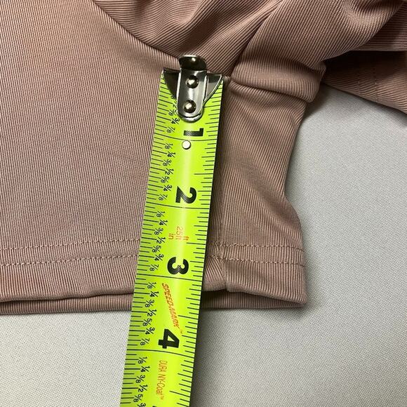 KLASSY NETWORK Elastic Waist Pull On Active Shorts 3.5" Size S Blush Pink - Picture 7 of 10